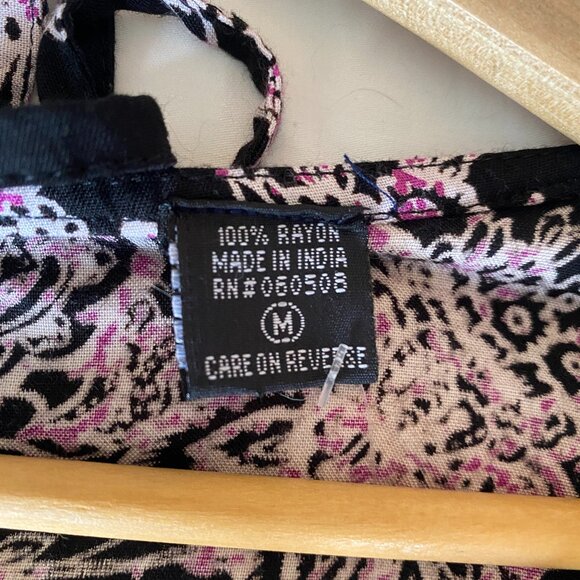 NWT Angie Boho Black Multicolour Print Romper - Picture 11 of 14